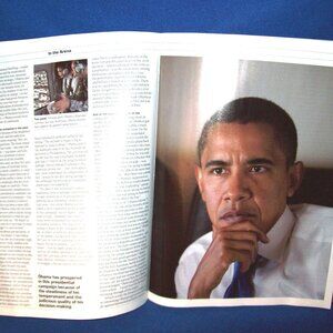 Vintage TIME MAGAZINE   THE EVOLUTION OF BARACK OBAMA - INTERVIEW WITH JOE KLEIN